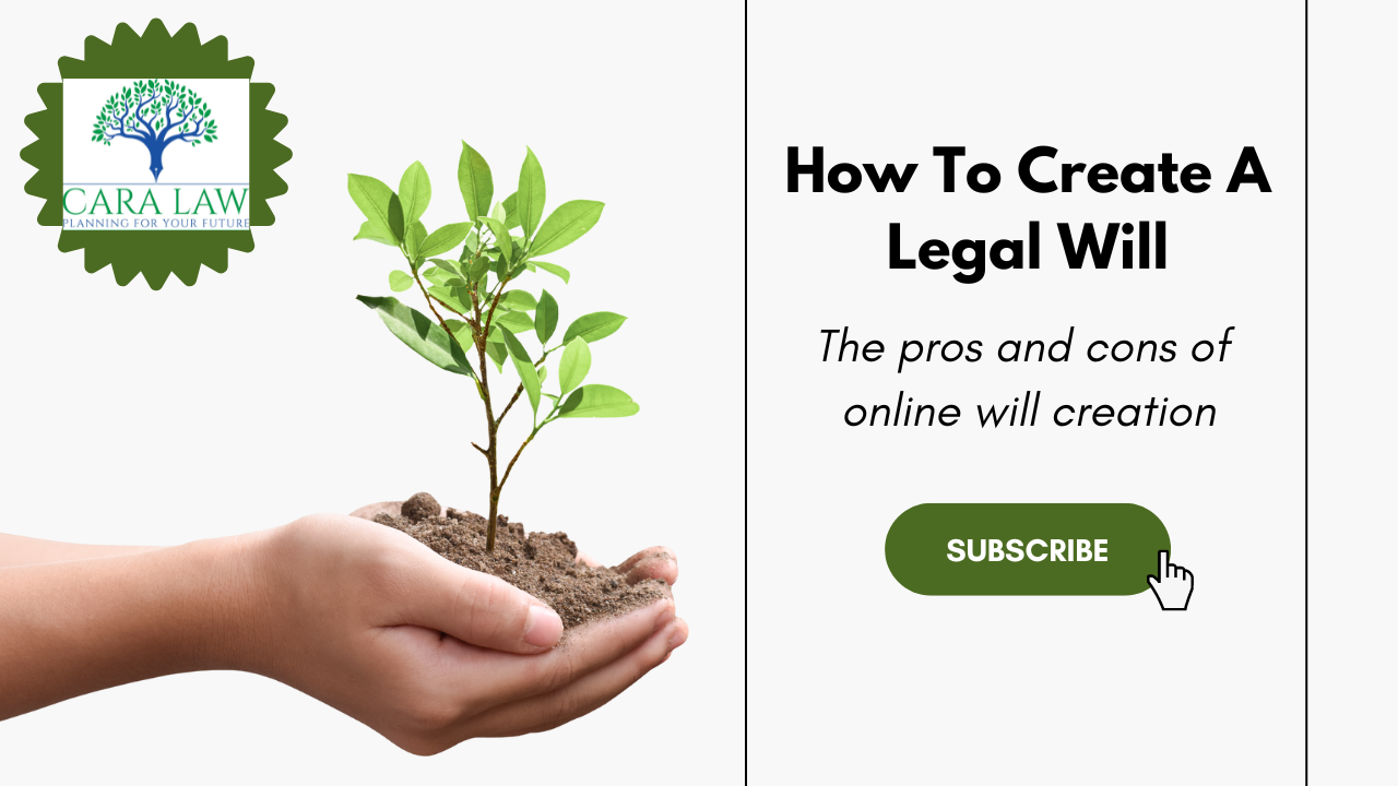 How To Create A Legal Will