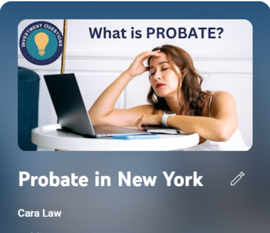 Video: What is probate? Explained by Industry Expert and Attorney, Jackie Cara
